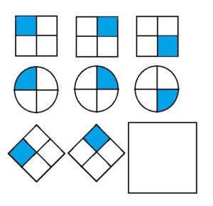 Logical pattern test similar to that from Raven's Matrices